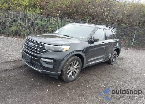2020 Ford Explorer Xlt из США, поврежденный, VIN 1FMSK8DH3LGA72402